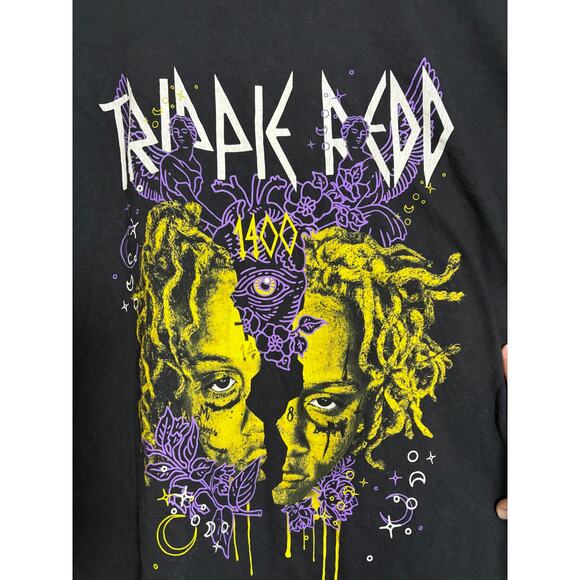 Trippie Redd 1400 XL Short Sleeve Graphic Rap Hip-Hop T Shirt - Picture 5 of 5